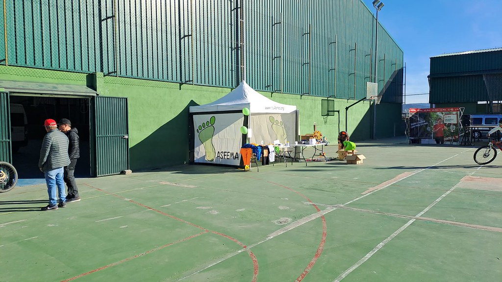 Stand ASFEMA en evento