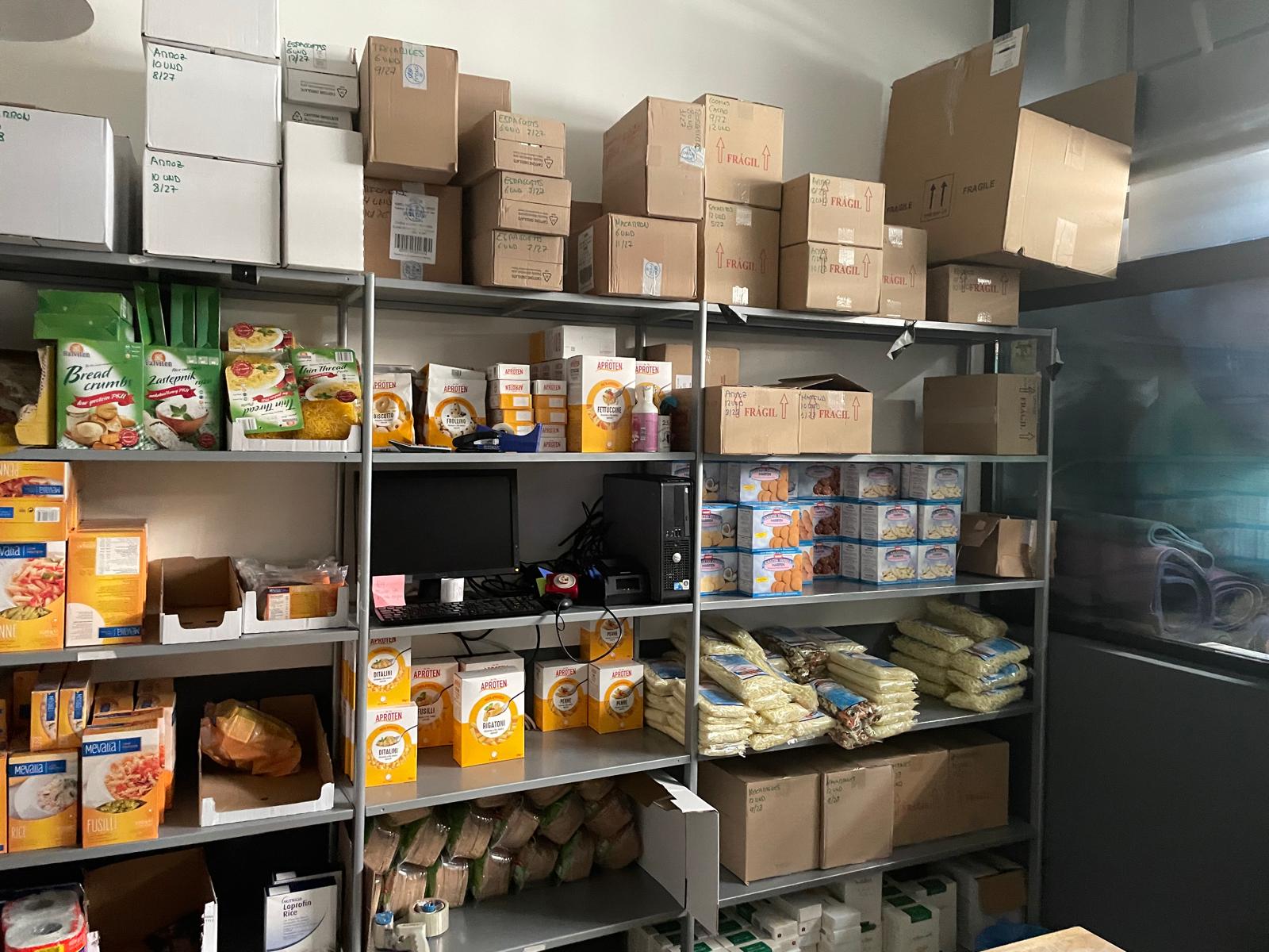 Almacén del Banco de Alimentos ASFEMA
