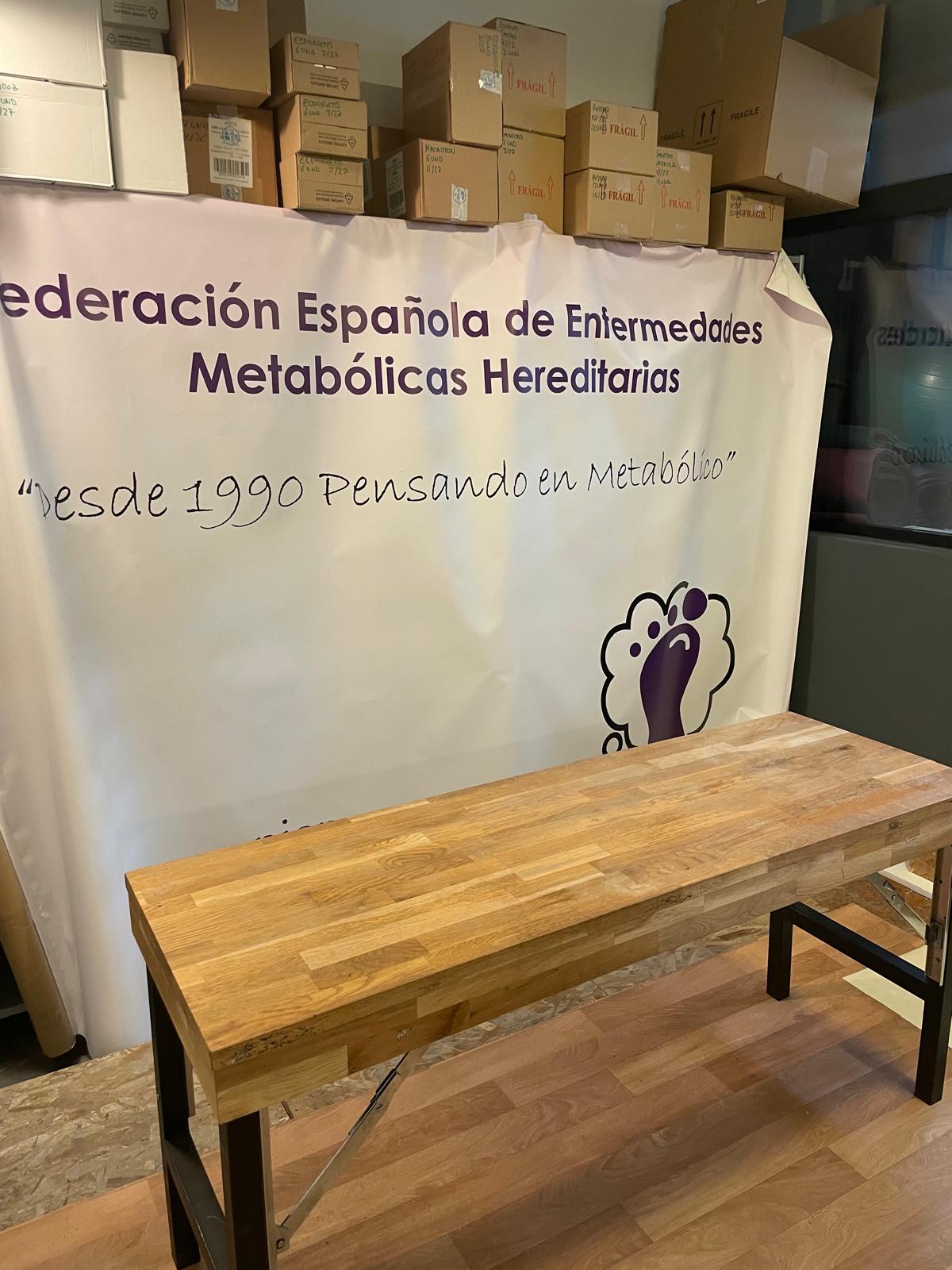 Interior del Banco de Alimentos FEEMH/ASFEMA